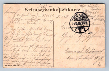 Pohlednice HERZLICHEN GLÜCKNUNSCH (ST2429)