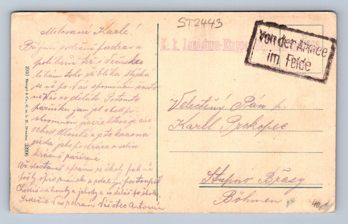 Pohlednice MARIA WÖRTH AM WÖRTHERSEE (ST2443)