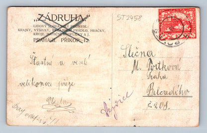 Pohlednice VESELÉ VELIKONOCE (ST2458)
