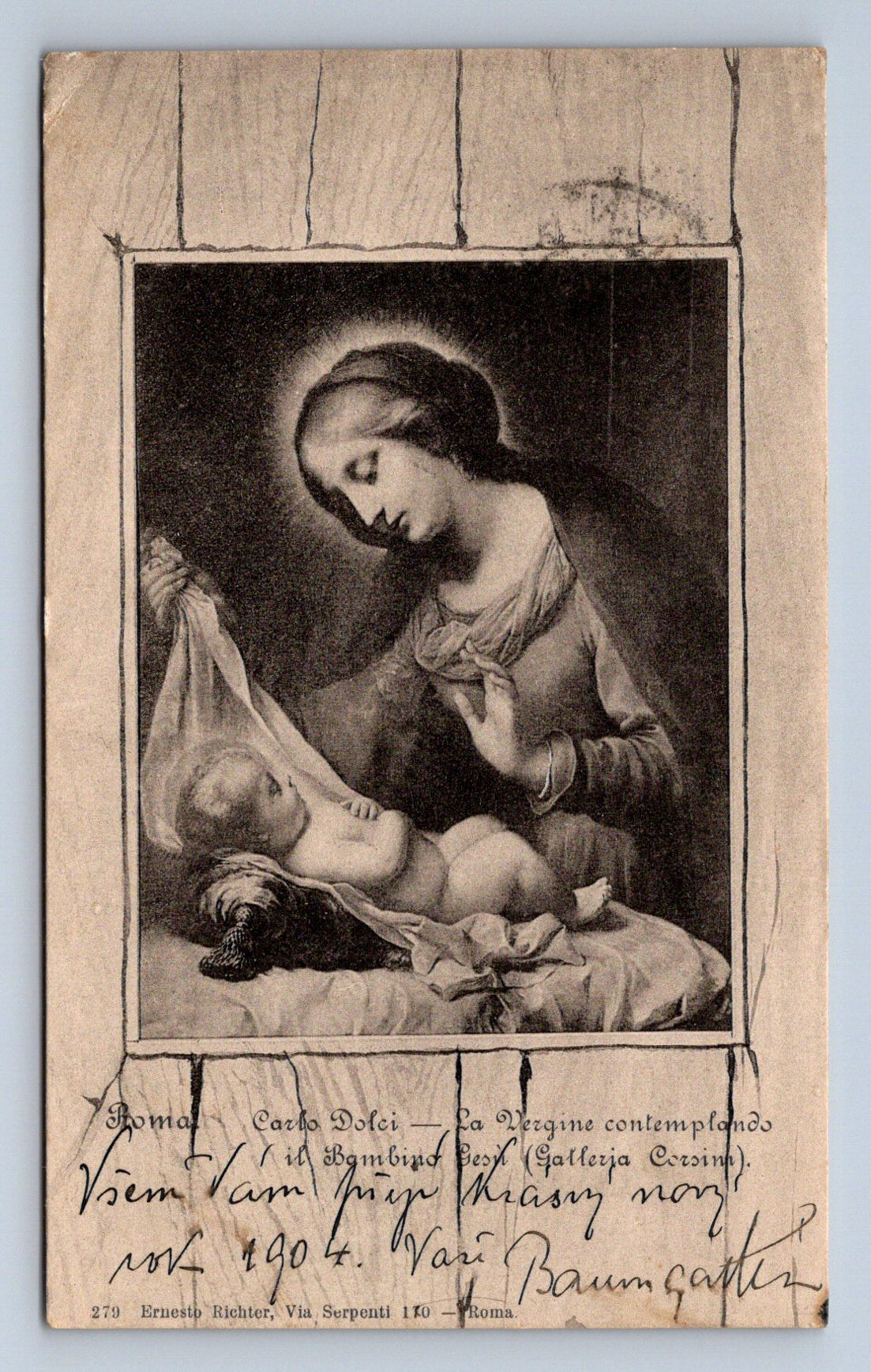 Pohlednice ROMA - CARLO DOLCI (ST2489)