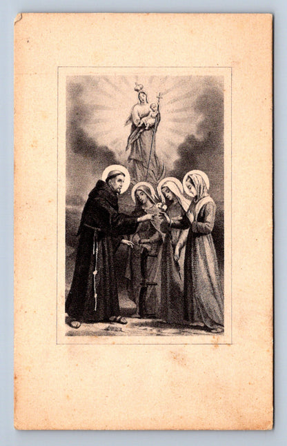 Pohlednice SV. FRANTIŠEK ZASNUBUJE SE S CHUDOBOU (ST2501)