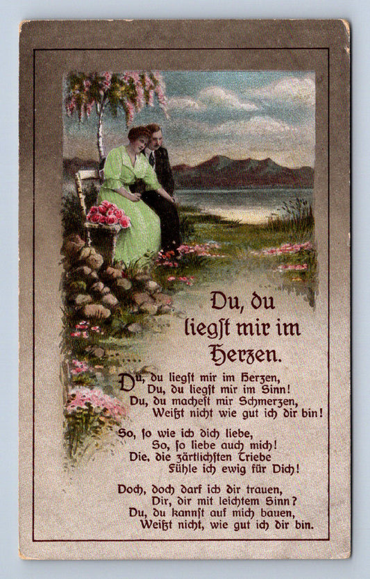 Pohlednice DU, DU ĹIEGFR MIR IM HERZEN (ST2530)