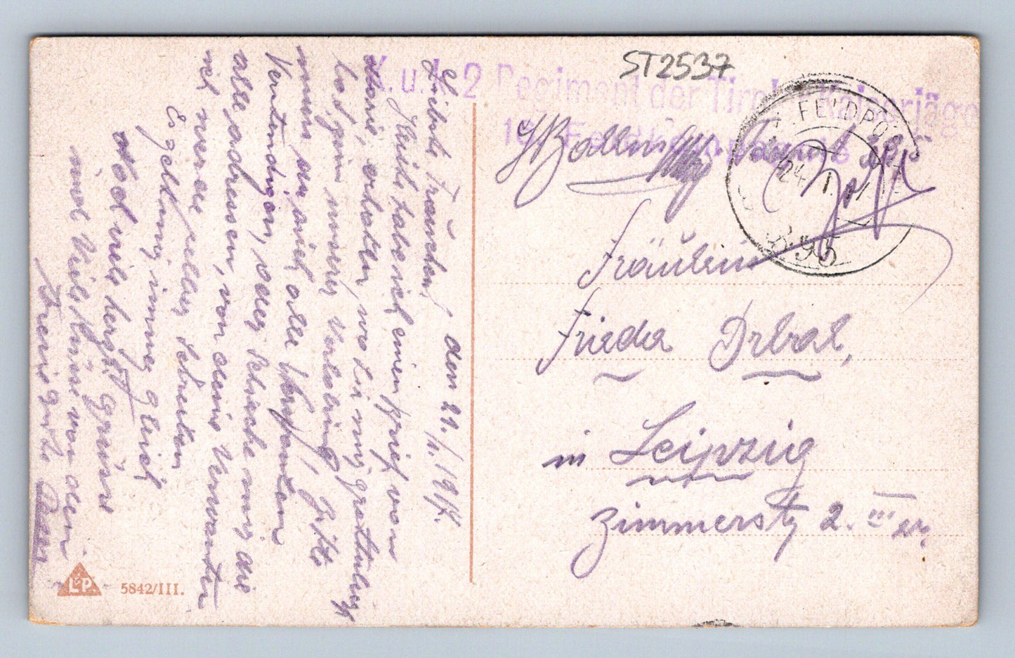 Pohlednice DER LIEBE MARHT (ST2537)
