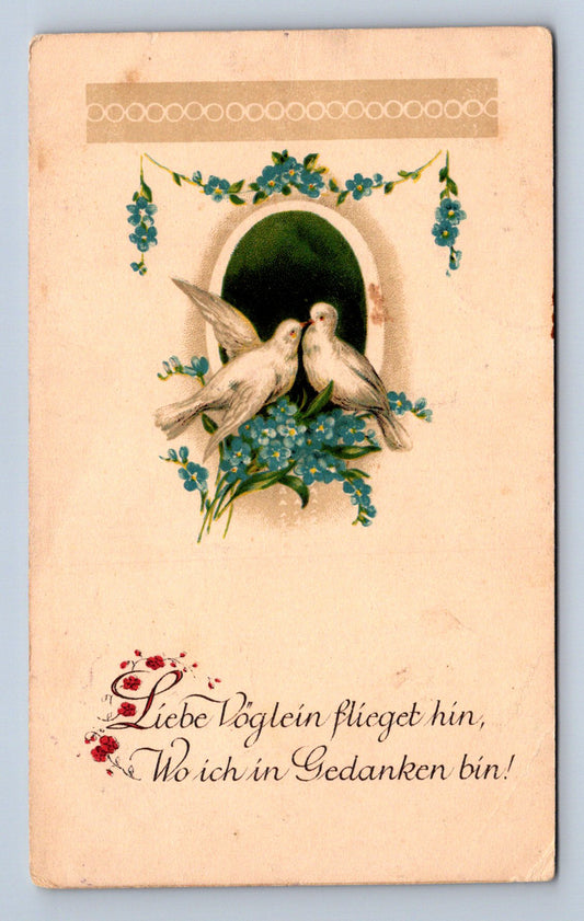 Pohlednice LIEBE VÖGLEIN FLIEGET HIN (ST2538)