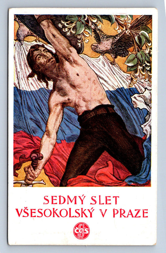 Pohlednice SEDMÝ SLET VŠESOKOLSKÝ V PRAZE (ST2546)