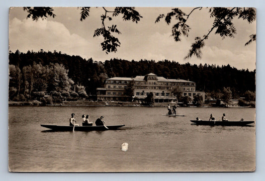 Pohlednice JEVANY - POHLED PŘES JEZERO NA ZOTAVOVNU ROH MOSKVA (ST448)