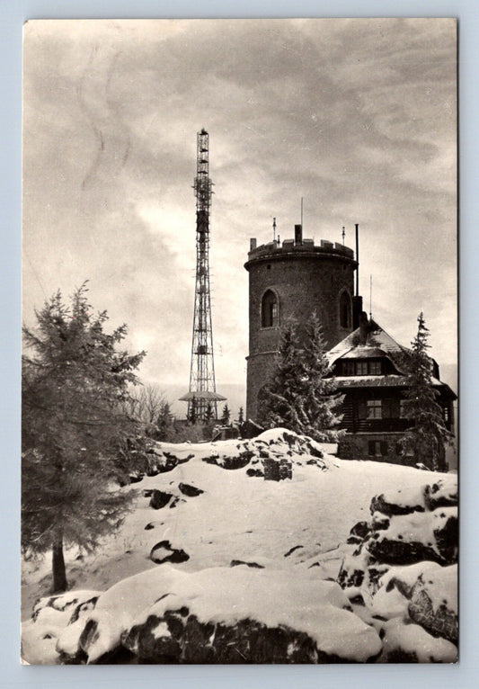 Pohlednice KLADNÉ - KÁJOV - KLEŤ - ROZHLEDNA NA VRCHOLU KLETI  (ST465)