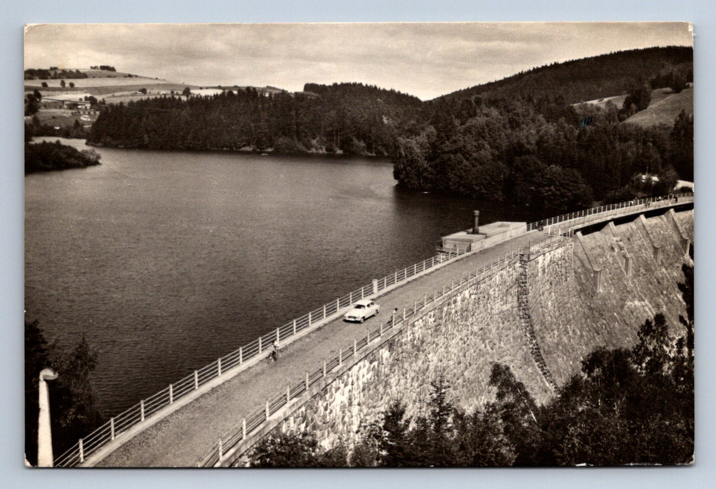 Pohlednice PASTVINY - PŘEHRADA (ST473)