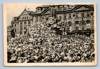 Pohlednice HUSŮV POMNÍK  NA STAROMĚSTSKÉM NÁMĚSTÍ (ST584)