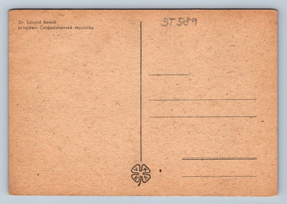 Pohlednice DR. EDVARD BENEŠ - PRESIDENT  (ST589)