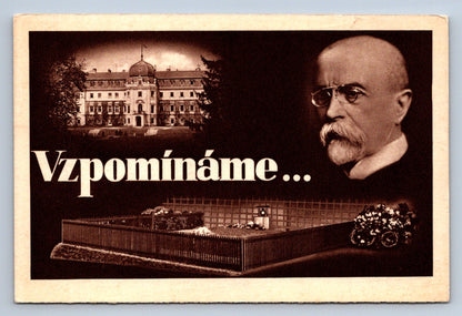 Pohlednice LÁNY, HROB PRESIDENTA OSVOBODITELE (ST595)