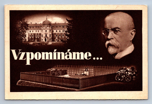 Pohlednice LÁNY, HROB PRESIDENTA OSVOBODITELE (ST595)
