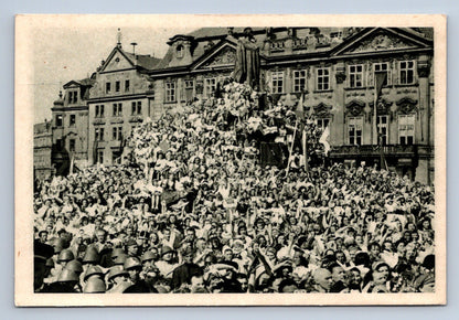 Pohlednice HUSŮV POMNÍK  NA STAROMĚSTSKÉM NÁMĚSTÍ (ST605)