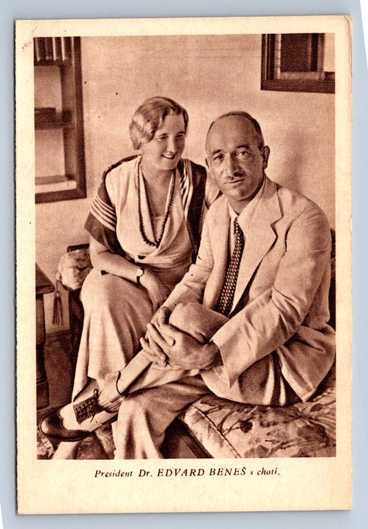 Pohlednice PRESIDENT DR. ED. BENEŠ S CHOTÍ (ST623)