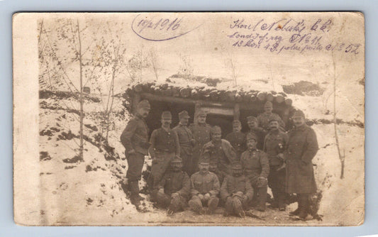 Pohlednice VOJÍNI 1916 (ST639)