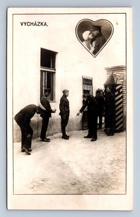 Pohlednice VYCHÁZKA VOJÁCI (ST663)