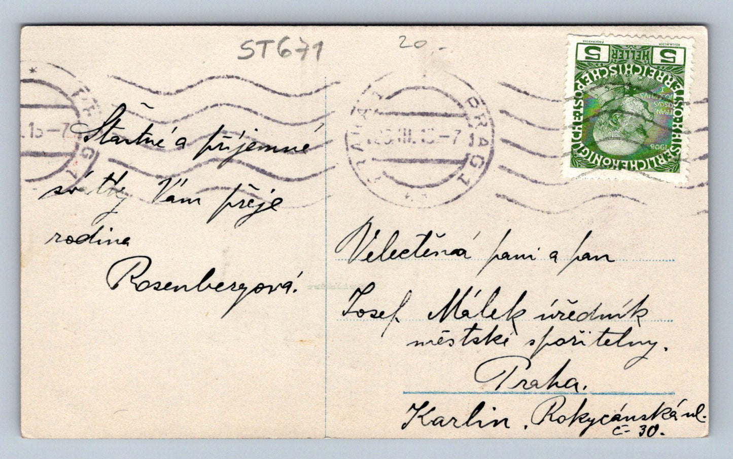Pohlednice VESELÉ VELIKONOCE (ST671)