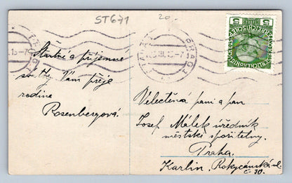 Pohlednice VESELÉ VELIKONOCE (ST671)