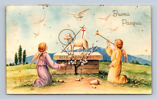 Pohlednice BUONA PASQUA (ST677)
