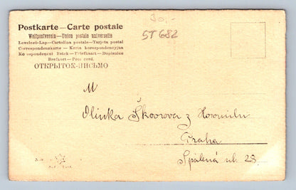 Pohlednice PORTRÉT ŽENY (ST682)