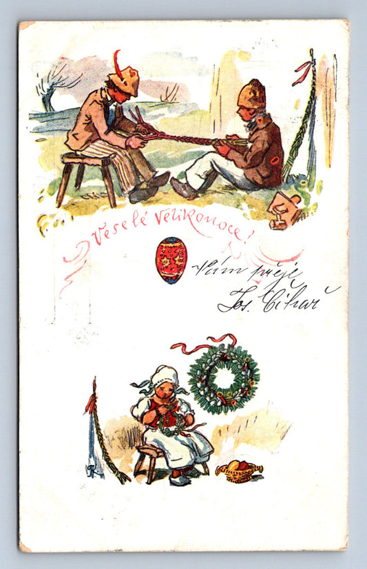 Pohlednice VESELÉ VELIKONOCE (ST684)
