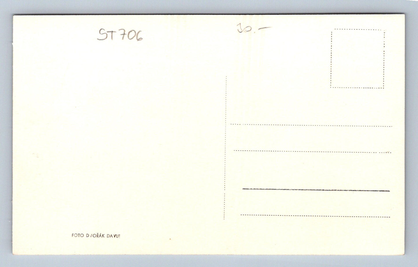 Pohlednice DAVLE (ST706)