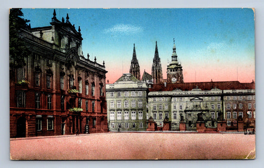 Pohlednice PRAHA KRÁL. HRAD A KNÍŽ. ARCIBISK. PALÁC (ST711)