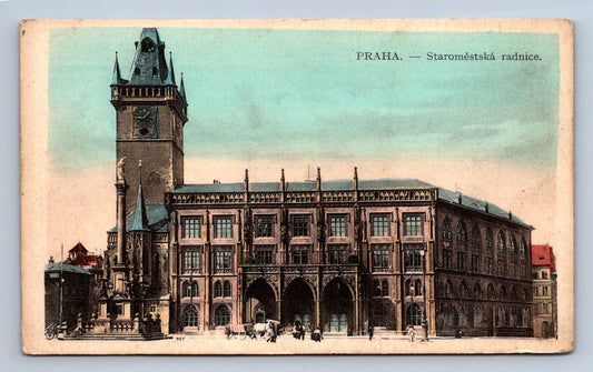 Pohlednice PRAHA STAROMĚSTSKÁ RADNICE (ST712)