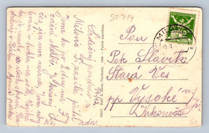 Pohlednice MILOVICE - VOJENSKÝ TÁBOR (ST714)