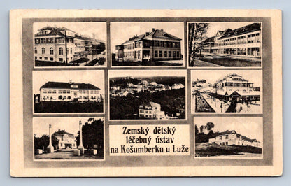 Pohlednice ZEMSKÝ DĚTSKÝ LÉČEBNÝ ÚSTAV NA KOŠUMBERKU U LUŽE (ST719)