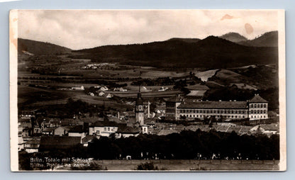 Pohlednice BÍLINA. POHLED NA ZÁMEK (ST726)