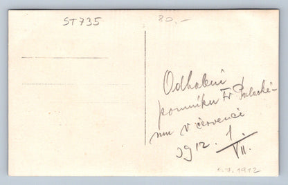 Pohlednice ODHALENÍ POMNÍKU F. PALACKÉHO V ČERVENCI 1912 (ST735)