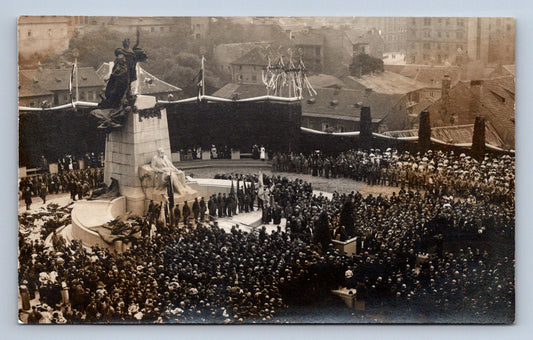 Pohlednice ODHALENÍ POMNÍKU F. PALACKÉHO V ČERVENCI 1912 (ST735)
