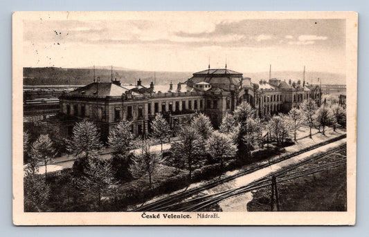 Pohlednice ČESKÉ VELENICE - NÁDRAŽÍ (ST742)