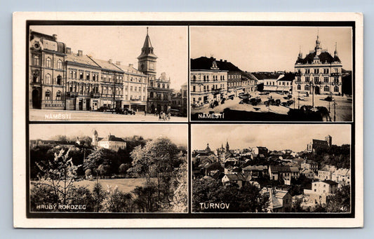 Pohlednice TURNOV - HRUBÝ ROHOZEC - NÁMĚSTÍ (ST748)