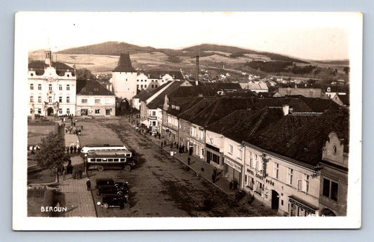 Pohlednice BEROUN - HOTEL ČESKÝ DVŮR (ST754)