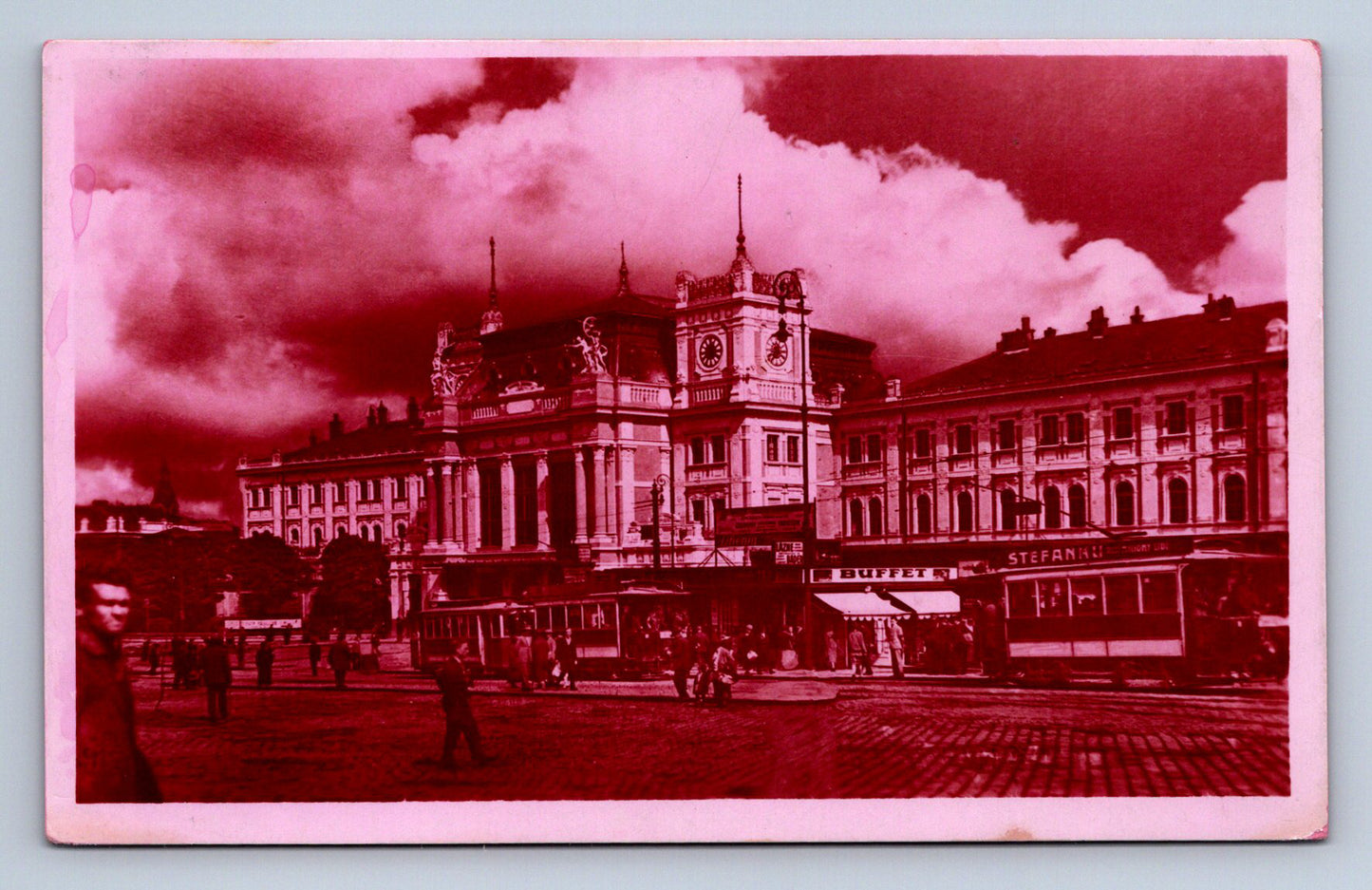 Pohlednice BRNO NÁDRAŽÍ (ST775)