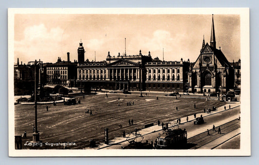 Pohlednice LEIPZIG - AUGUSTUSPLATZ (ST786)