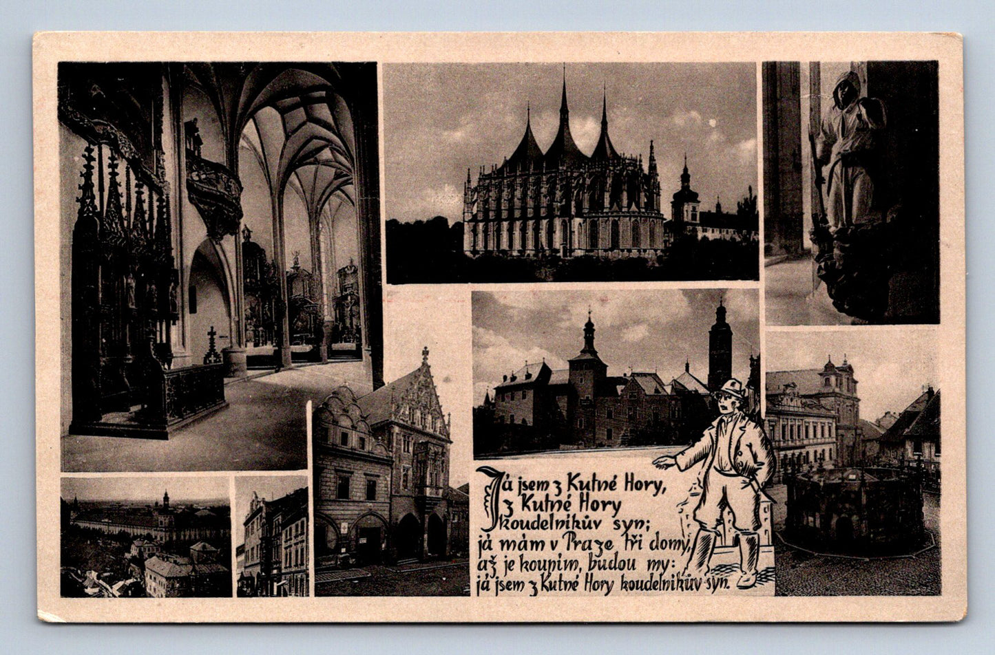 Pohlednice KUTNÁ HORA (ST830)