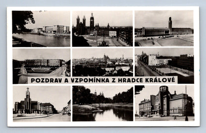 Pohlednice POZDRAV A VZPOMÍNKA Z HRADCE KRÁLOVÉ (ST845)