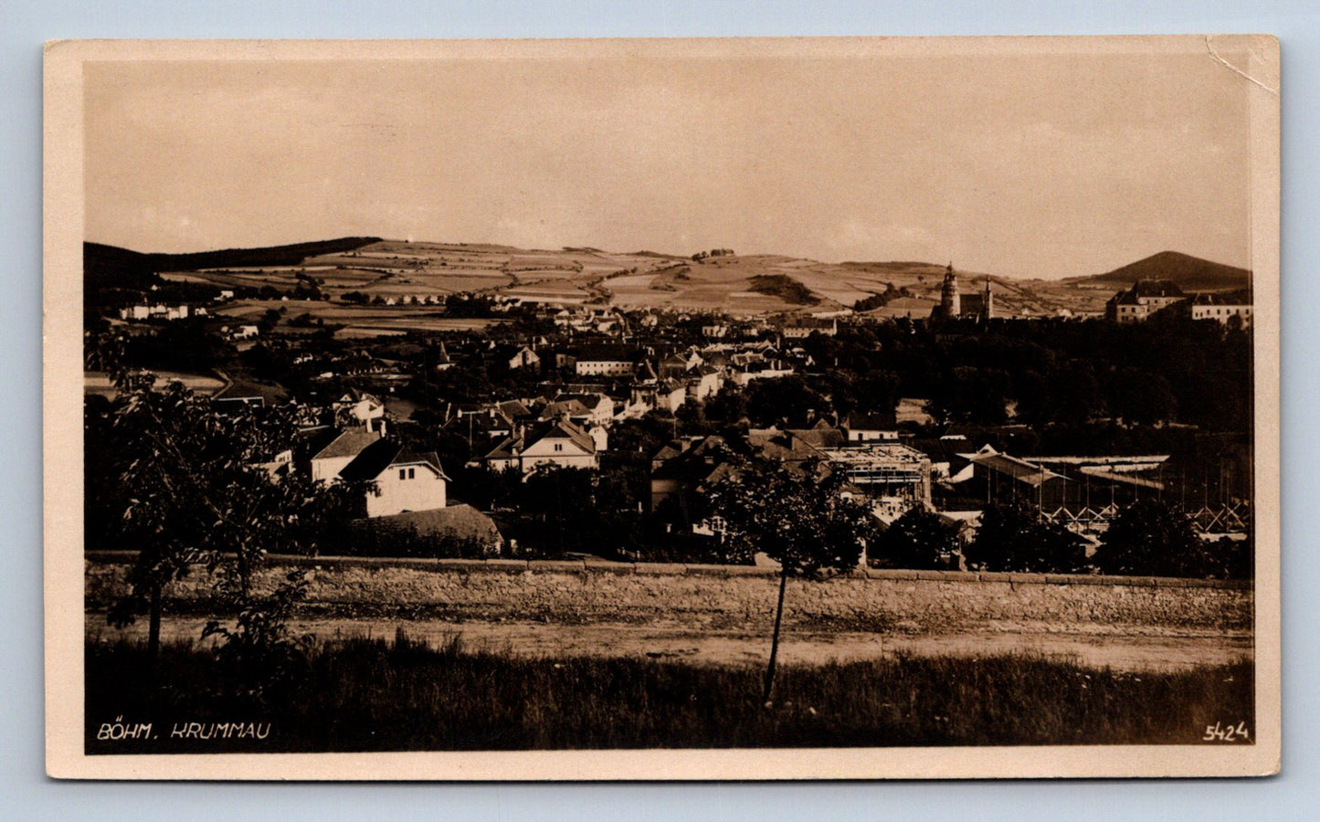 Pohlednice BÖHM. KRUMMAU (ST846)