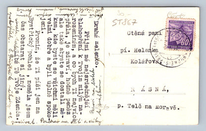 Pohlednice BYSTŘICE U BENEŠOVA PARTIE (ST867)
