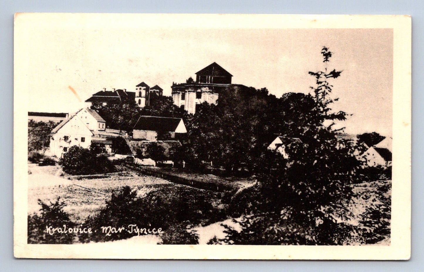 Pohlednice KRALOVICE. MAR. TÝNICE (ST873)