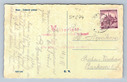 Pohlednice BRNO . - CELKOVÝ POHLED (ST874)
