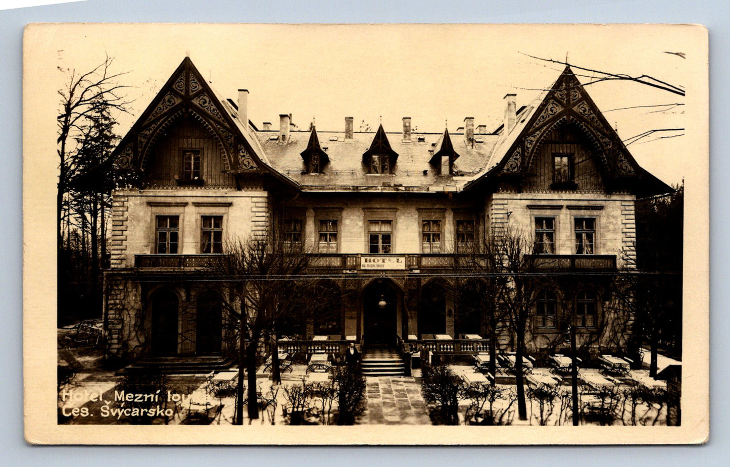 Pohlednice HOTEL MEZNÍ LOUKA - ČESKÉ ŠVÝCARSKO (ST891)