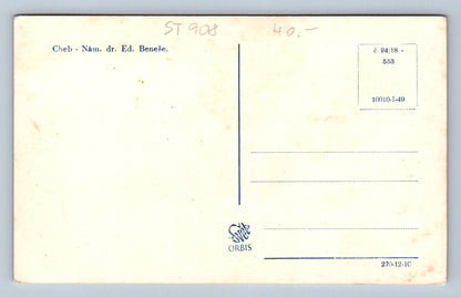Pohlednice CHEB - NÁM. DR. ED. BENEŠE (ST908)