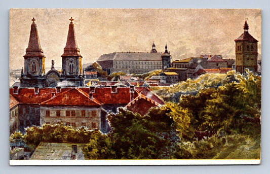 Pohlednice ROUDNICE NAD LABEM OD ZÁPADU (ST910)
