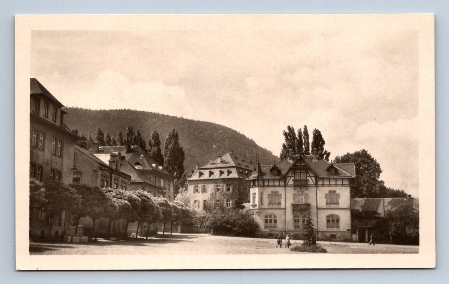 Pohlednice JÍLOVÉ U DĚČÍNA - NÁMĚSTÍ MÍRU (ST937)