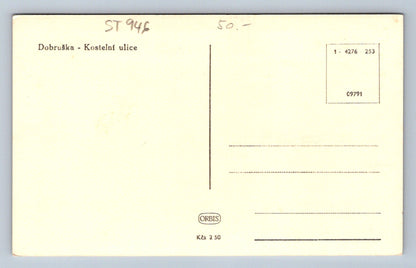 Pohlednice DOBRUŠKA - KOSTELNÍ ULICE (ST946)