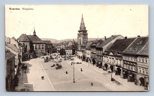 Pohlednice KOMOTAU - RINGPLATZ (ST948)